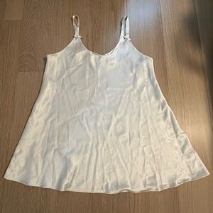 Christian Dior Ivory silk nightgown